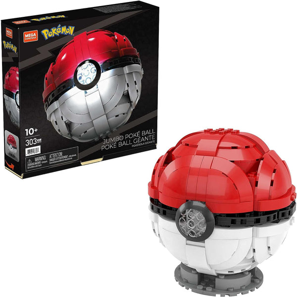 Mega Construx Pokémon Jumbo Poké Ball Construction Set Building Toys 1 Piece