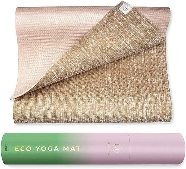 Ajna Organic Yoga Mat Natural Jute Yoga Mats Vegan