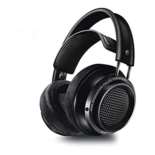 PHILIPS Fidelio X2HR Over-Ear Open-Air Headphone 50mm Drivers- Black