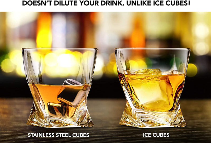 Metal Stainless Steel Ice Balls Chilling Stone Reusable for Whiskey Balls  Scotch Vodka Wine Ice Chiller Rocks - China Ice Cubes and Stainless Steel  Ice Cubes price