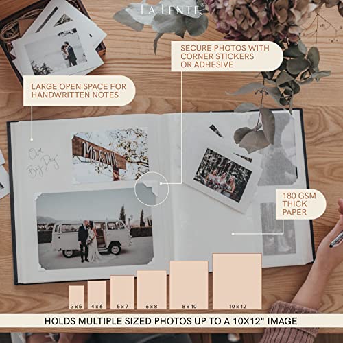 Photo Albums for 4x6 Photos holds 500  Premium Black Acid Free Photo Album  for Wedding, Birthday, Baby Pictures Photo Album : : Hogar y  Cocina