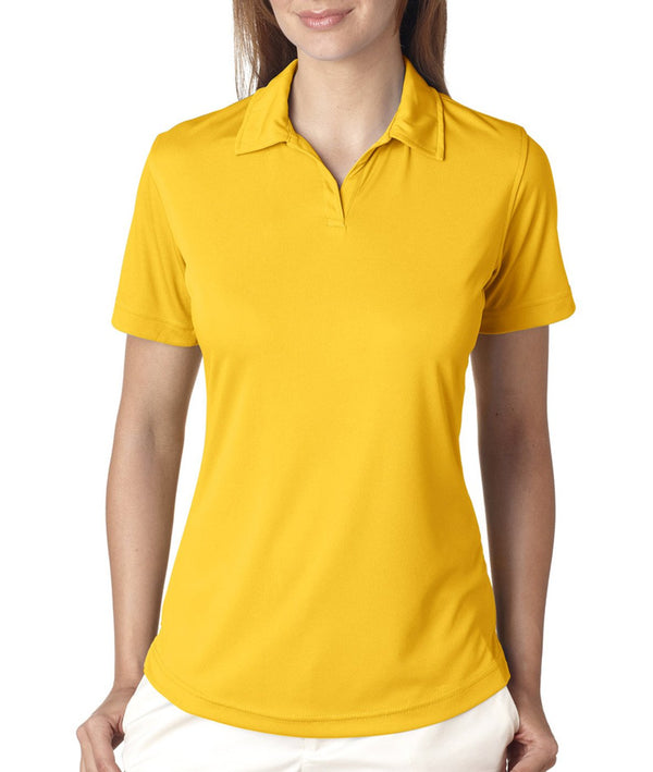 Ultraclub Ladies' Cool & Dry Sport Performance Polo 3XLarge Gold Tops
