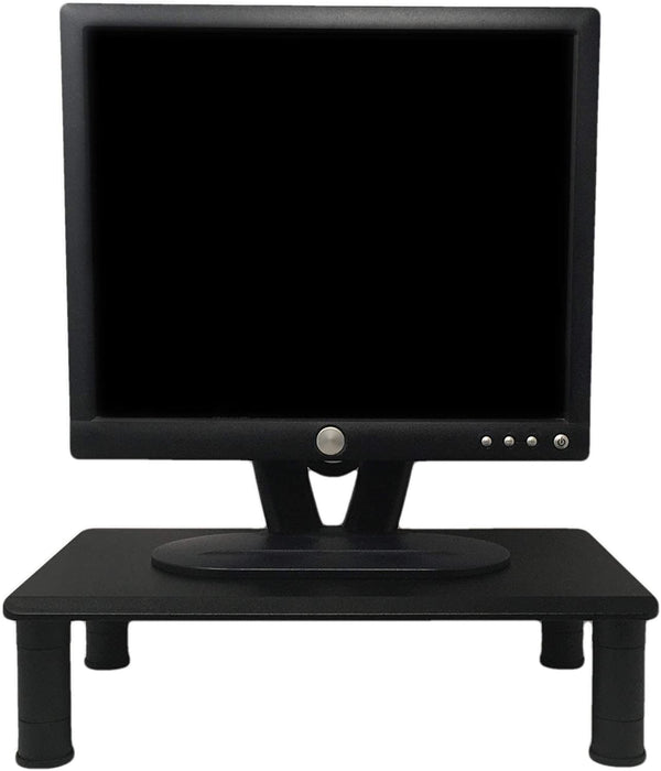 Elevador de monitor ajustable en altura para escritorio de ordenador, plataforma de 17" x 11".