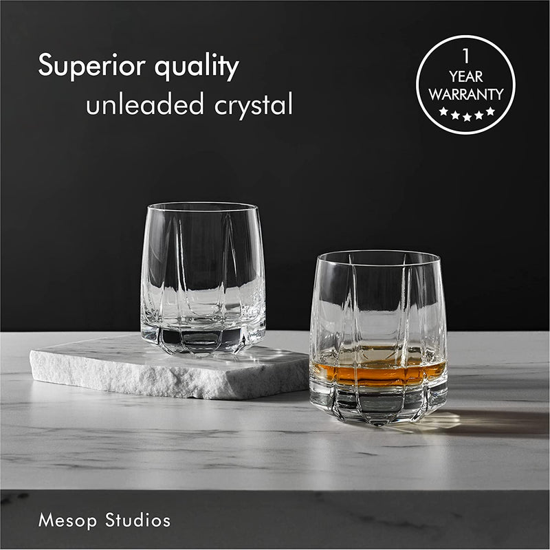 Tall Water Drinking Glasses Set Of 6, 540 Ml, Highball Glasses & Tumbler Glass  Set, Crystal Glass, Perfect For Home, Restaurants And Parties, Dis